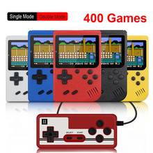 8-Bit 3.0 Inch Color LCD Kids Color Game Player Gamepad Built-in 400 games Retro Portable Mini Handheld Video Game Console 2024 - compre barato
