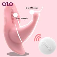 OLO Remote Control Butterfly Vibrators for women 10 Speeds Dildo Clitoris Stimulator Panties Vibrating Sex Toy for Women  2024 - buy cheap