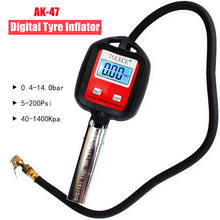 AK-47 Digital Tire Inflator Tyre Air Pressure Monitor High Precision Tire Pressure Gauge Tyre Pressure Tester With Deflation 2024 - buy cheap