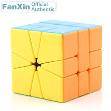 Fanxin sq-1/sq1 cubo mágico quadrado-1/quadrado 1 velocidade profissional quebra-cabeça plástico twisty cérebro teasers antistress brinquedos educativos 2024 - compre barato