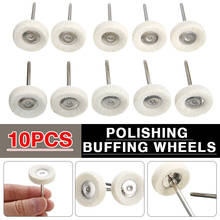 10PCS Wool Felt Polishing Buffing Wheel Drill Grinder Wheel Brushes With Handles For Rotary Tool Accessories 2024 - buy cheap