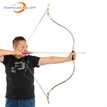 Traditional Archery Longbow for Hunting Recurve Bow Outdoor Target Shooting Practice Bow 2024 - buy cheap