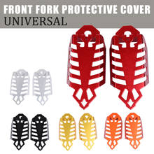 Universal Motorcycle Front Shock Absorber Fork Guard Protector Cover Board For Honda Yamaha Kawasaki Suzuki Decorations Protect 2024 - buy cheap