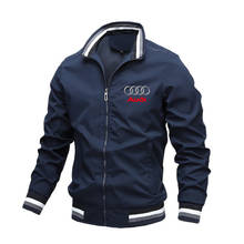 2022 New Men's Jacket  LOGO Printed Zipper Cardigan Jacket Fashion Casual Daseball Uniform Jacket Trench Coat Jacket S-3XL 2024 - buy cheap