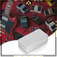 Carcasas de aluminio fundido a presión, caja de Pedal de efectos para guitarra, soporte de 112x60x26,5mm, tamaño 2024 - compra barato