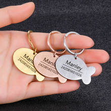 Anti-lost Cat Dog Pet ID Tag Personalized Dog Collar Pet Charm Pet Name Pendant Necklace Collar Puppy Cat Collar Accessories 2024 - buy cheap