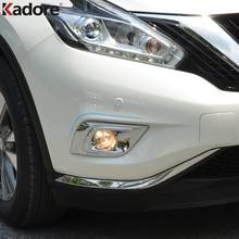 Front Foglight Cover For Nissan Murano 2015 2016 2017 2018 ABS Chrome Fog Light Trim Car Protect Exterior Accessories 2024 - buy cheap