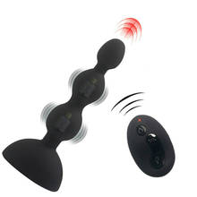 Women Anal Vibrator Sex Toys Vibrating Anal Beads Plug 10 Speeds Prostate Massager Wireless Remote Control G-spot Vibration 2024 - buy cheap