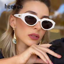 Солнцезащитные очки «кошачий глаз» женские, винтажные брендовые дизайнерские солнечные очки с леопардовым принтом 2024 - купить недорого