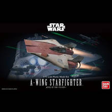 Bandai-caza De ala A De Star Wars 1/72, montaje De furgoneta Skywalker, modelo coleccionable, juguetes, regalo De cumpleaños 2024 - compra barato