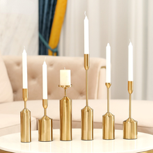 Gold Candlestick Holder Metal Stand Set Wedding Decoration Candle Holders Decor Table Gold Candle Holder Candle Holders BG50CH 2024 - buy cheap