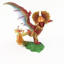Figura de acción de Monster Hunter World iceborn DLC, modelo de PVC, dragón caliente CFB, decoración de figuras de acción de Rathalos, juguete de colección de modelos de monstruos 2024 - compra barato