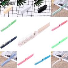 Folding Portable Travel Combs Folding Anti-Static Hair Brush Styling Kits Hairdressing Salon Hair Care Styling Tools 7 Colors 2024 - buy cheap