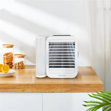 Xiaomi Microhoo 3 In 1 Mini Air Conditioner Water Cooling Fan Touch Screen Timing Artic Cooler Humidifier 2024 - купить недорого