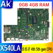 X540LA placa base de computadora portátil I3-5020 CPU para For Asus X540L X540LJ X540LA placa base de prueba 100% bien 90NB0B00-R00030 2024 - compra barato