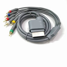 Cable compuesto de componentes de TV HD de 1,8 m, Cable AV de Audio y vídeo para Consola Microsoft XBOX360 Xbox 360 2024 - compra barato