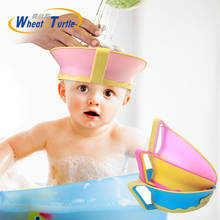 Baby Kids Bath Cap Visor Hat Adjustable Shower Shampoo Protect Eye Ears Hair Wash Shield Waterproof Splashguard for Children In 2024 - buy cheap