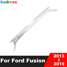Guarnição para tampa de porta traseira de carro, acessório de estilo cromado abs para ford fusion contorno 2013 2014 2024 - compre barato