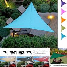 3M Waterproof Triangular UV Sun Shade Sail Sun Shelter Sunshade Canopy Garden Patio Pool Shade Sail Awning Camping Picnic Tent 2024 - buy cheap