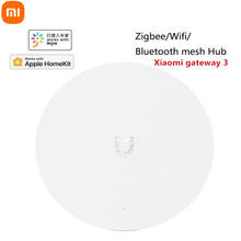 Xiaomi Mijia Smart Home Multifunctional BLE Gateway 3 Alarm System Intelligent Online Radio Night Light Bell 2024 - buy cheap