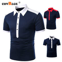 Men's PoloShort Sleeve Shirt Men Two-color Mixed Colors Short Sleeve Men's PoloShirt Brand Polo Man Fashion Shirts MCS119 2024 - buy cheap