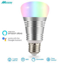 WiFi Smart LED Light Bulb E26 E27 Lamp 12W Cold Warm White RGB Dimmable Wireless Bulbs Remote Voice Control by Google Home Alexa 2022 - buy cheap