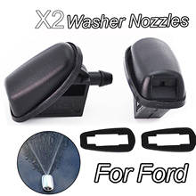 XUKEY Front Windshield Wiper Spray Nozzle For Ford Focus MK 3 Fiesta MK 5 For Mondeo MK 4 C-max MK4 2011 2012 2013 2014 2015 2024 - buy cheap