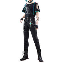 Genshin Impact xiao cosplay Daily clothing music festival daily trend cosplay personality game anime clothing