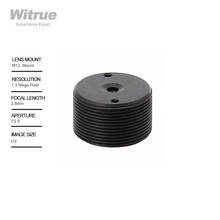 Witrue-mini lente de 2,8mm, 1,3 megapíxeles, 1/3 pulgadas, F2.5, M12, montaje para videoportero, cámara de seguridad CCTV 2024 - compra barato