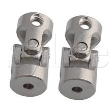 OD 11mm ID 3-5mm Steel Rotatable Metal Machinery Joint Motor Coupling Connector Coupler Model Cars Accessory Pack of 2 2024 - buy cheap