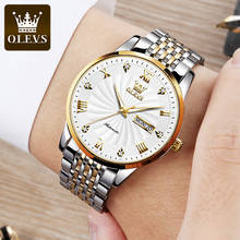 OLEVS Men Mechanical Watch Top Brand Luxury Automatic Watch Sport Stainless Steel Waterproof Watch Men relogio masculino 6530 2024 - buy cheap