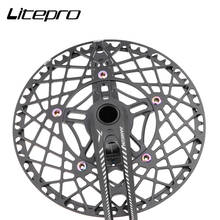 Litepro-perno de cadena de bicicleta plegable, disco de una sola velocidad, Iamok, tornillos de rueda para bicicleta de carretera, 1 ud. 2024 - compra barato
