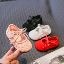 Sandálias infantis para meninas com fundo macio, sapatilhas adoráveis para bebês meninas, primeiros passos, sandálias antiderrapantes de verão soh009 2024 - compre barato