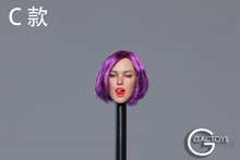 Custom 1/6 female head sculpt w/ tongue GC021 for 12" figure phicen hot toys kumik GACTOYS in stock 2024 - buy cheap