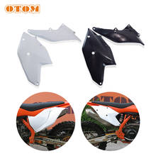 OTOM-cubierta de carenado para motocicleta, Panel lateral trasero derecho, marco blanco, cubierta de carrocería, todoterreno, para KTM SX SXF XC 125, 250, 300, 450 2024 - compra barato