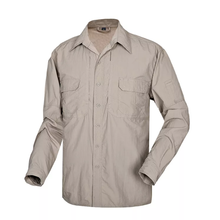 Мужская Легкая городская тактическая рубашка, быстросохнущая армейская Спортивная Военная рубашка, летняя дышащая рубашка с длинным рукавом для кемпинга и походов 2024 - купить недорого