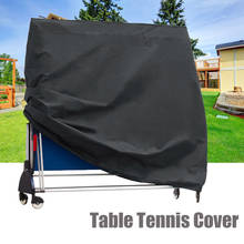 Waterproof Table Tennis  Dust Cover Ping Pong Dustproof Table Cover For Indoor Outdoor Furniture Protector 165x70x185cm 2024 - buy cheap