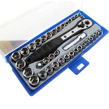 38 In 1 Torque Wrench Socket Set 3/8 Inch/Metric Ratchet Driver Socket Wrench Tool Set Kit Trox for Car Repair Hand Tool 2024 - buy cheap