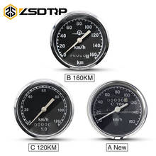 Zsdtrp-velocímetro original com farol de carro, 120/km, 160/km, rádio automotivo, para bmw r1, r12, r50, r71, m72 2024 - compre barato