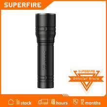 2022 SUPERFIRE S33-A Super bright LED Flashlight Built in Battery 4 lighting modes Mini Torch for Camping Hunting Bicycle Light 2024 - buy cheap