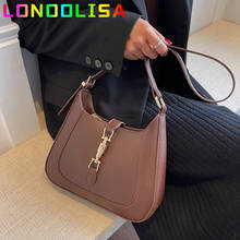 Designer PU Leather Shoulder Crossbody Bags for Women Top Quality Luxury Brand Purse and Handbag Fashion Underarm Sac A Main New 2024 - buy cheap