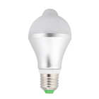 Lâmpada de led pir com sensor de movimento automático, e27, 5w, lâmpada led para estacionamento por toaletes - foto 2026
