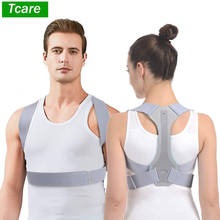 Tcare Adjustable Upper Back Brace Straightener Posture Corrector for Student/Adults/Unisex, Clavicle Spine Shoulder Support Belt 2024 - buy cheap