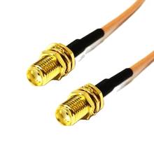 RF SMA Female Jack Switch SMA Female Jack Pigtail Cable RG316 15CM For Wireless Router Wholesale 2024 - buy cheap