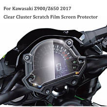 ACZ мотоциклетная обувь ясно кластера защитой от царапин пленка Экран протектор кластера защитой от царапин пленка для Kawasaki Z900 Z650 2017 2024 - купить недорого