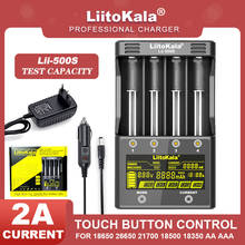 Liitokala Lii-500 Lii-PD4 Lii-500S LCD 3.7V 18650 18350 18500 21700 20700B 20700 14500 26650 AA NiMH Lithium-Battery Charger 2024 - buy cheap