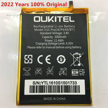 100% New High Quality Original U15 pro Battery New 5.5inch oukitel u15 pro Mobile Phone Battery 3000mAh with Tracking Number 2024 - buy cheap