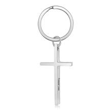 JewelOra Personalized Stainless Steel Cross Keychains for Men Customize Engraving Name Key Chain Women Accessories Jewelry 2024 - buy cheap