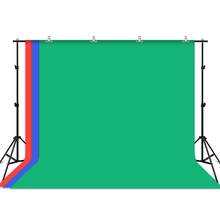 PULUZ 2x3m 2x2m Photo Studio Background Support Stand Backdrop Crossbar Bracket Kit with Red / Blue / Green Screen Backdrops 2024 - buy cheap