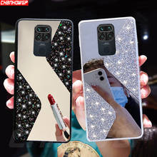 For Xiaomi Redmi Note 9 Case Shining Makeup Mirror Soft Phone Cases For Redmi 9A 9C Note 9S 9 Pro Max Silicone Back Cover Coque 2024 - buy cheap